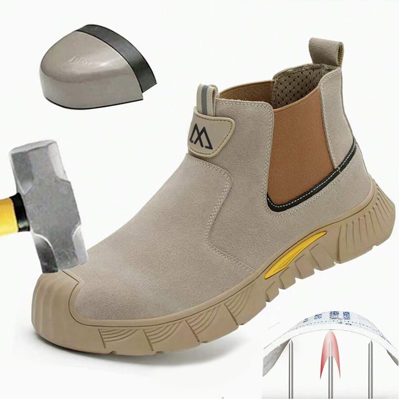 Women'S Shoes For Work - Wear Resistant Durable Steel Toe Work