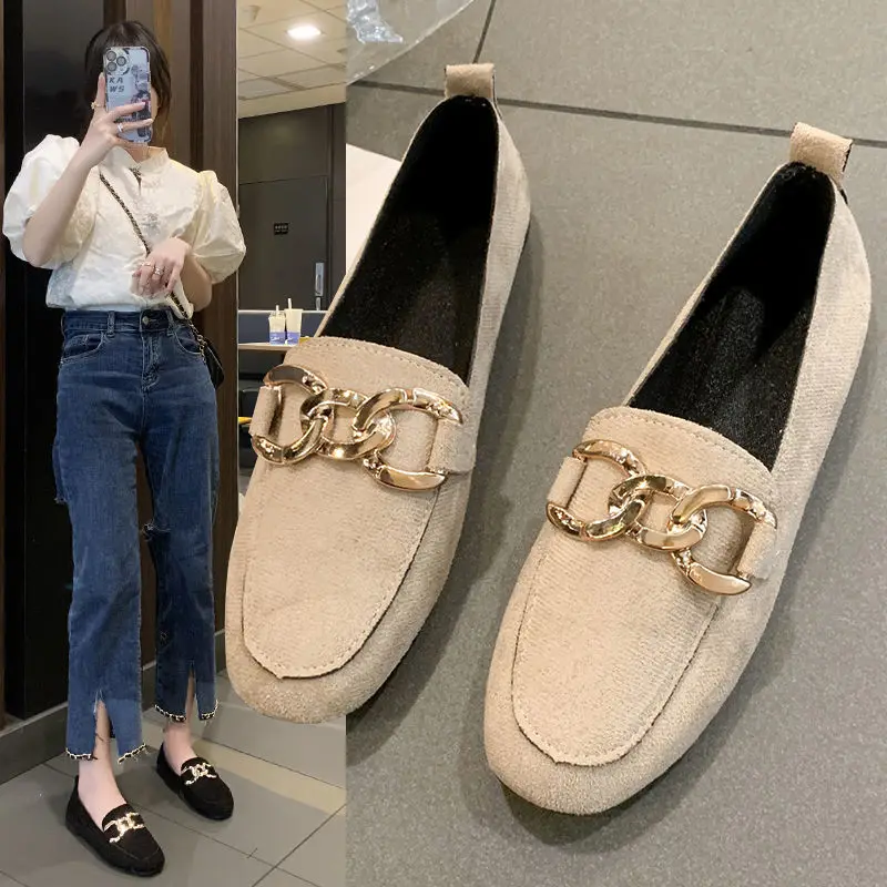 Women's Flat Shoes Slip-on Rou - Women Shoes Quick Delivery ulasan dan harga