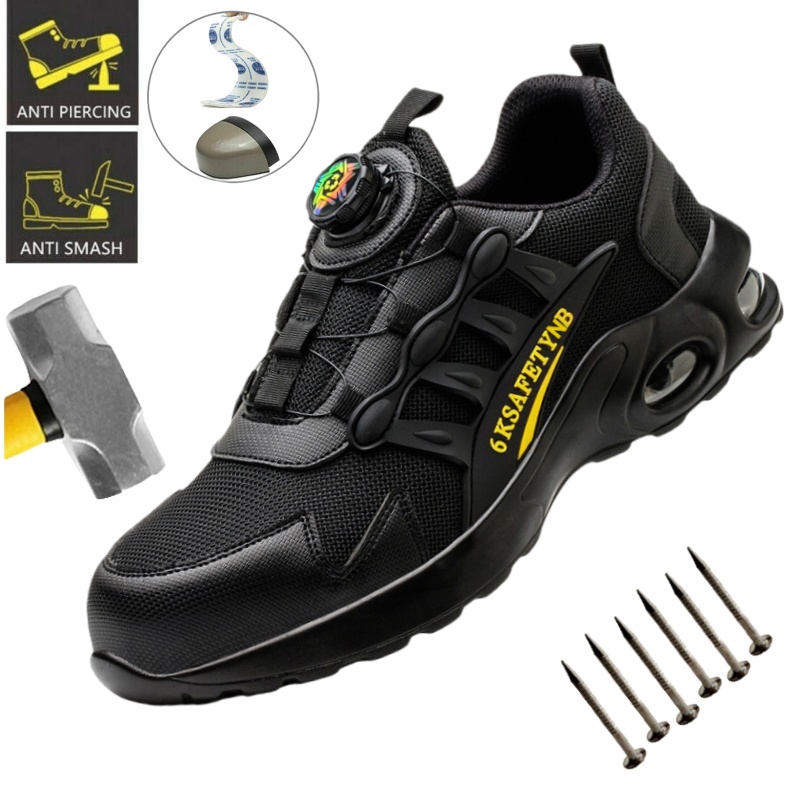 Rotating Button Safety Shoes S - Women Shoes Tennis ulasan dan harga