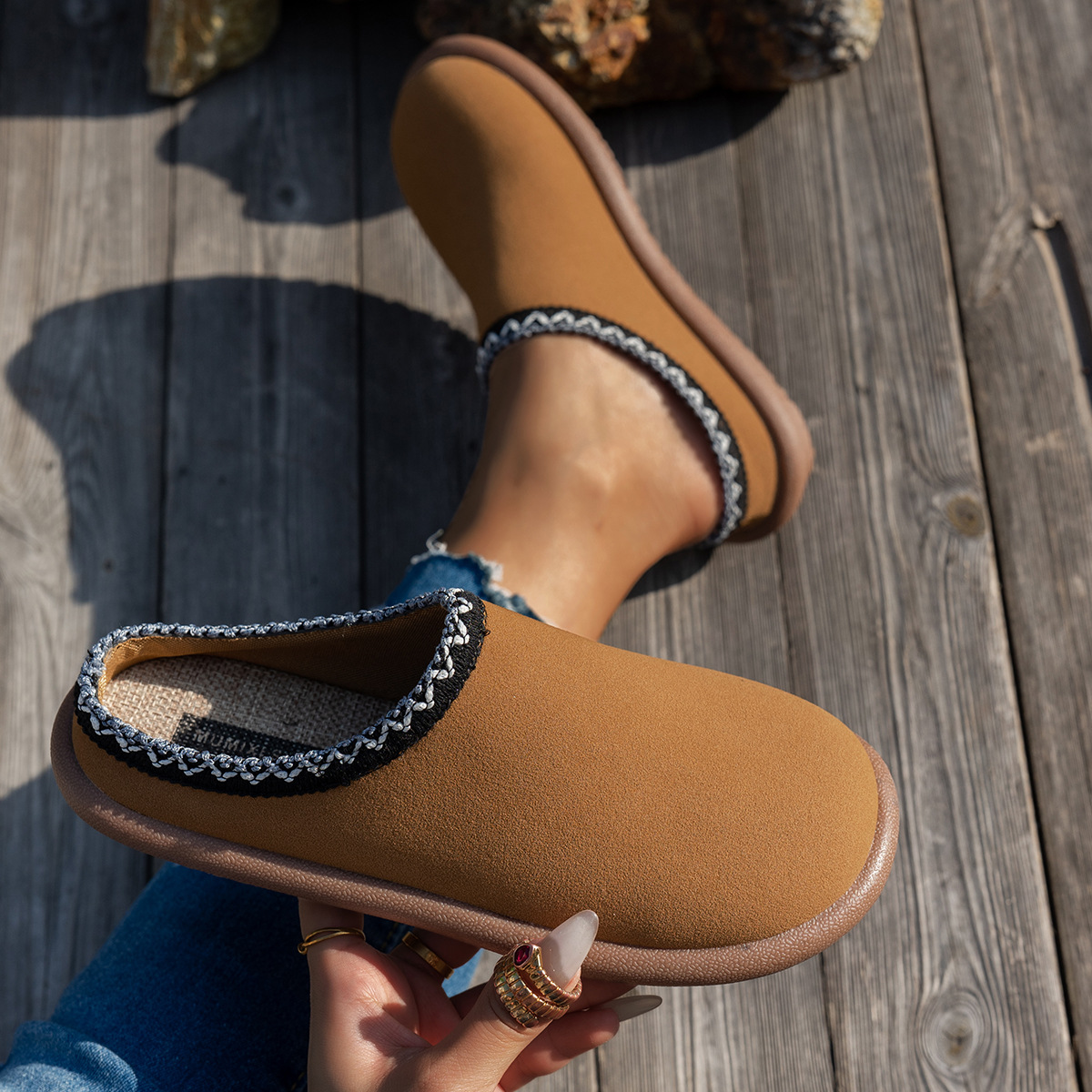 Women's 2025 Embroidered Slipp - Women'S Shoes In Wide Width ulasan dan harga