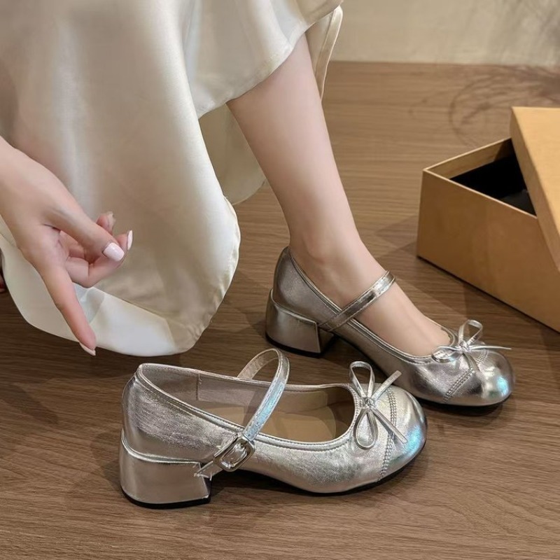 Womens Mary Jane Shoes Round T - Women'S Shoes For Work ulasan dan harga