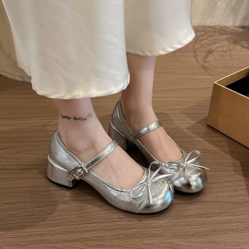 Womens Mary Jane Shoes Round T - Women'S Shoes For Work ulasan dan harga
