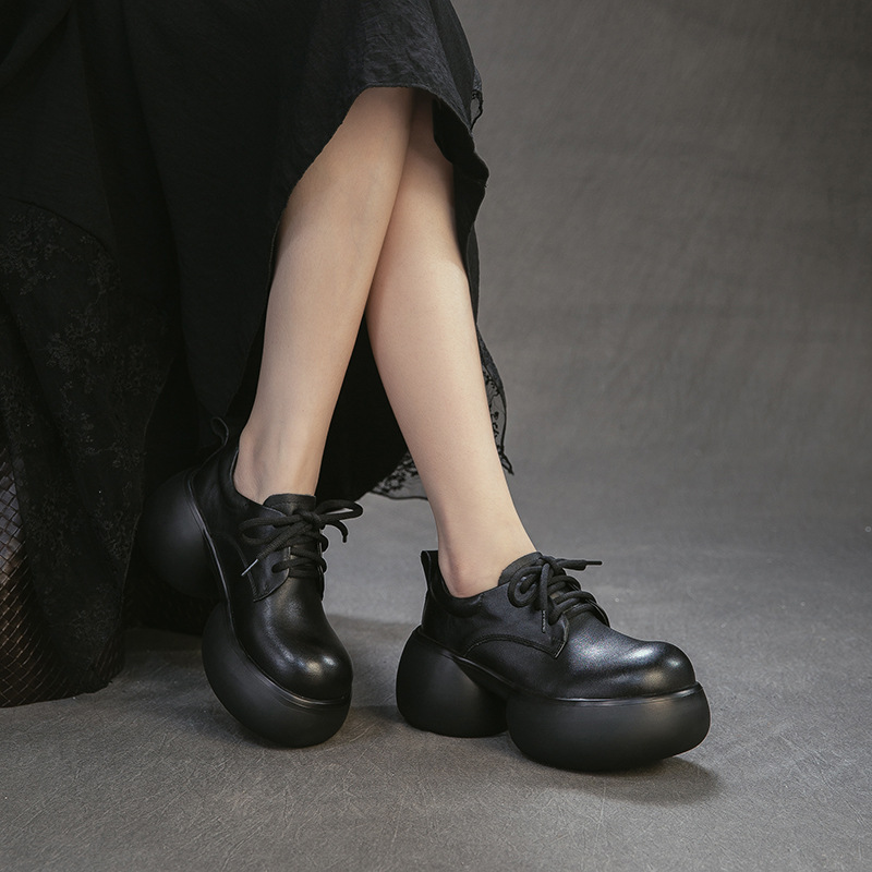 7 Cm Height Woman Wedge Oxford - Women Shoes Size 7 ulasan dan harga