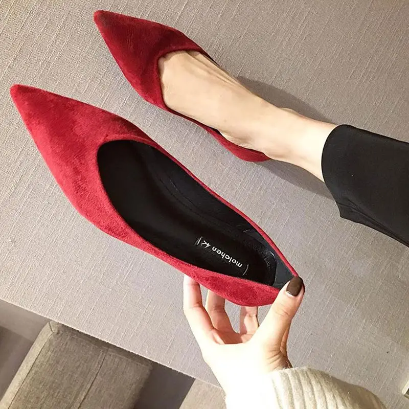 Pointed Toe Low Heel Elegant N - Women Shoes Quick Delivery ulasan dan harga