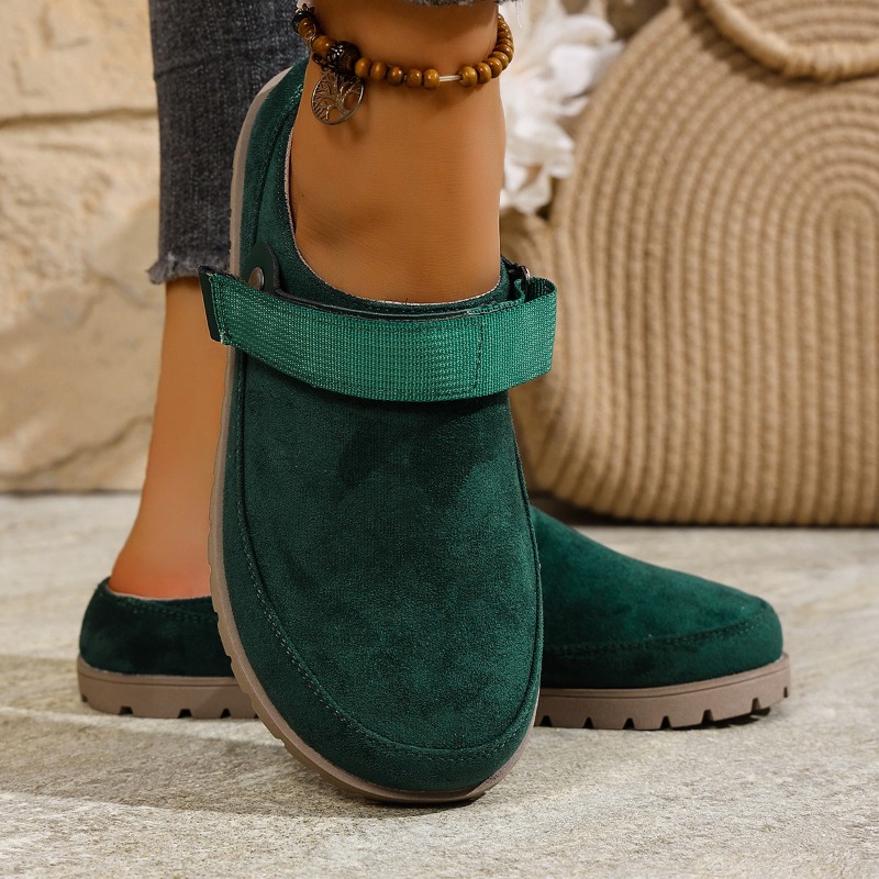 New Women Suede Mules Multicol - Slip On Mule Flat ulasan dan harga