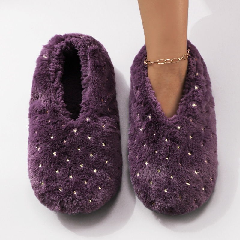 Fashionable Shiny Gold-Embosse - Women Shoes Winter ulasan dan harga