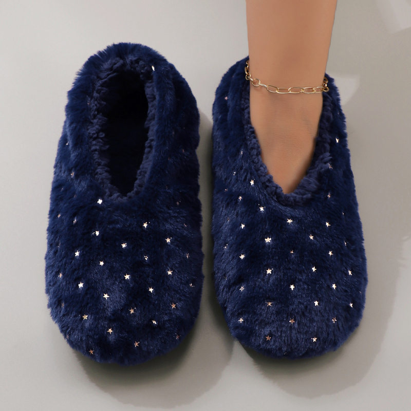 Fashionable Shiny Gold-Embosse - Women Shoes Winter ulasan dan harga