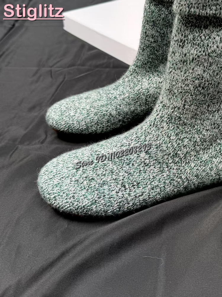 Knitted Round Toe Flat Stretch - Sock Boot Women ulasan dan harga