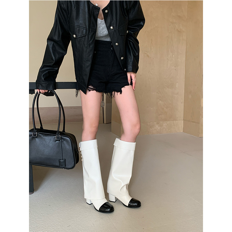 French style small fragrant ro - Sock Boot Women ulasan dan harga