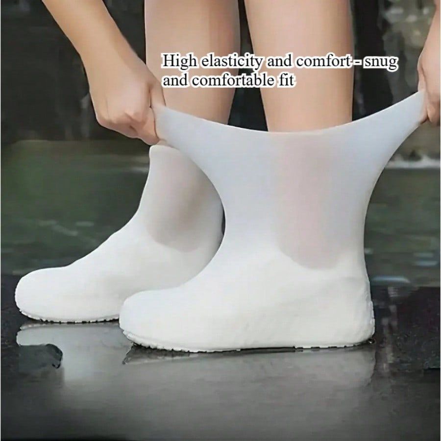 1 Piece Latex Rain Boots Water - Women'S Shoes Neuropathy ulasan dan harga