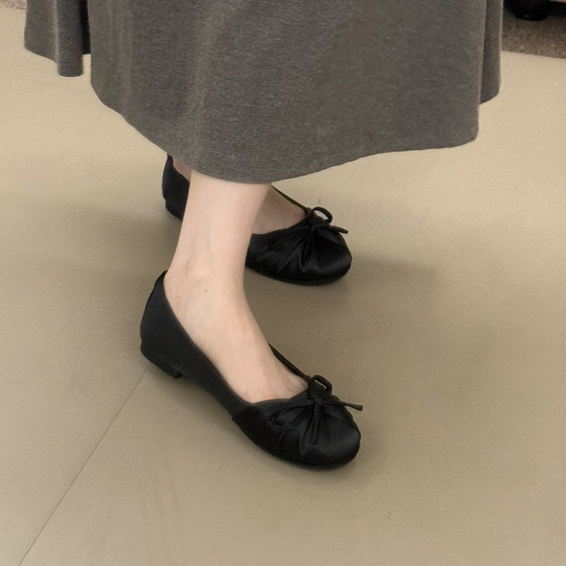 2026 New Bow-knot Temperament  - Women Shoes Heels ulasan dan harga