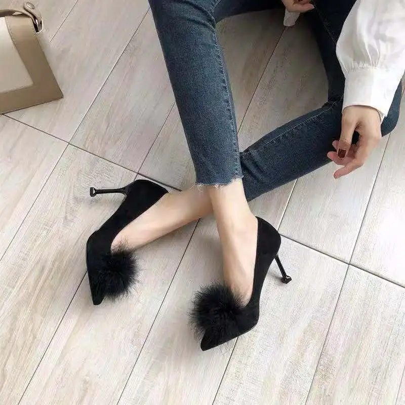 Pumps Square Toe on Heeled Hig - Women Shoes Quick Delivery ulasan dan harga