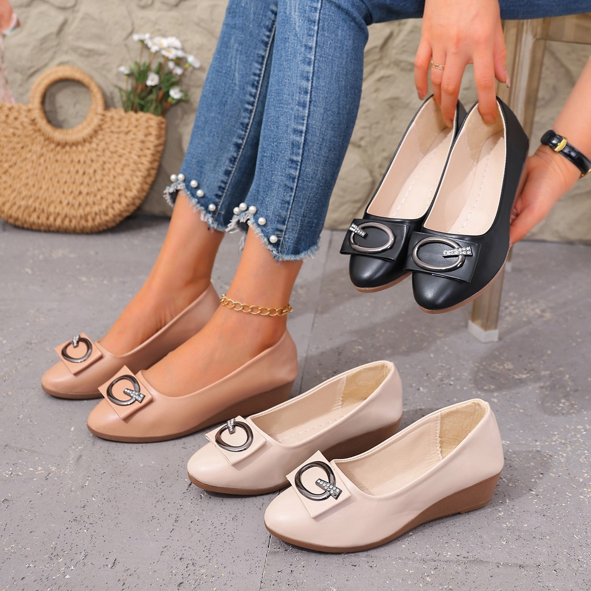 Luxury Brand Women's Rhineston - Women Shoes Quick Delivery ulasan dan harga
