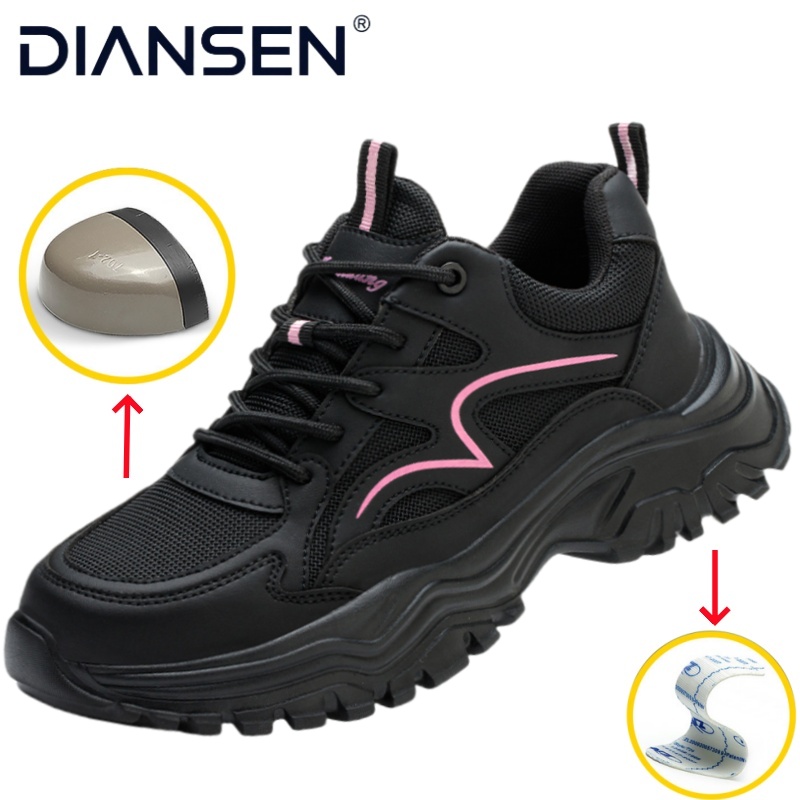 New Women Safety Shoes Anti-sm - Women'S Shoes For Work ulasan dan harga
