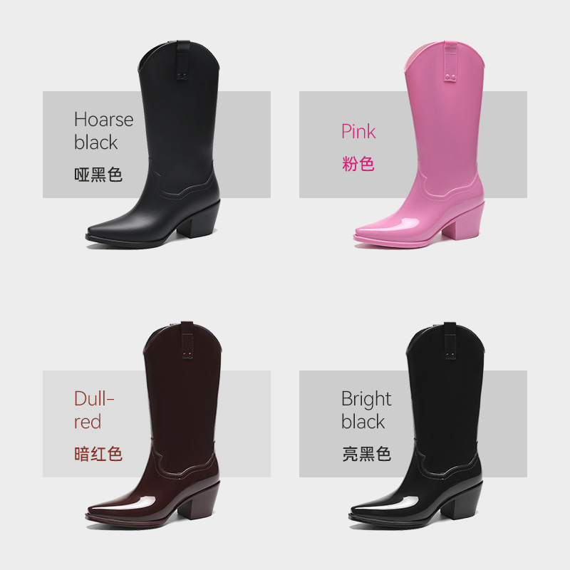 Long Rain Boots Women's Fashio - Women'S Shoes Neuropathy ulasan dan harga