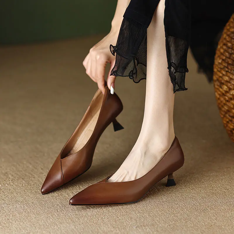 Square Heels with Medium Ladie - Women Shoes Quick Delivery ulasan dan harga