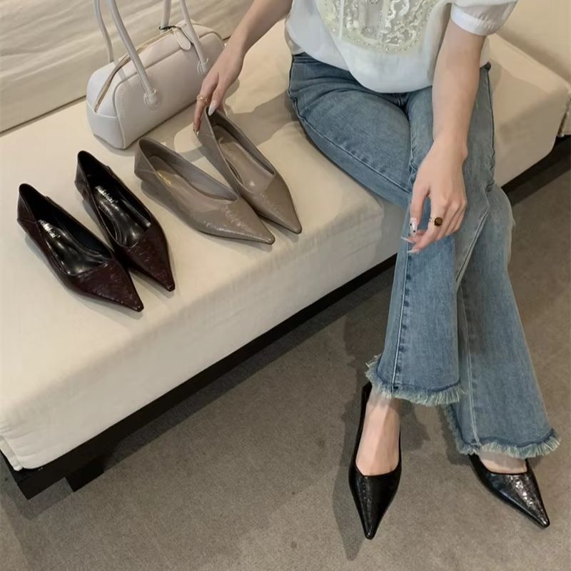 Women Summer Pointed Toe Basic - Women'S Shoes For Work ulasan dan harga