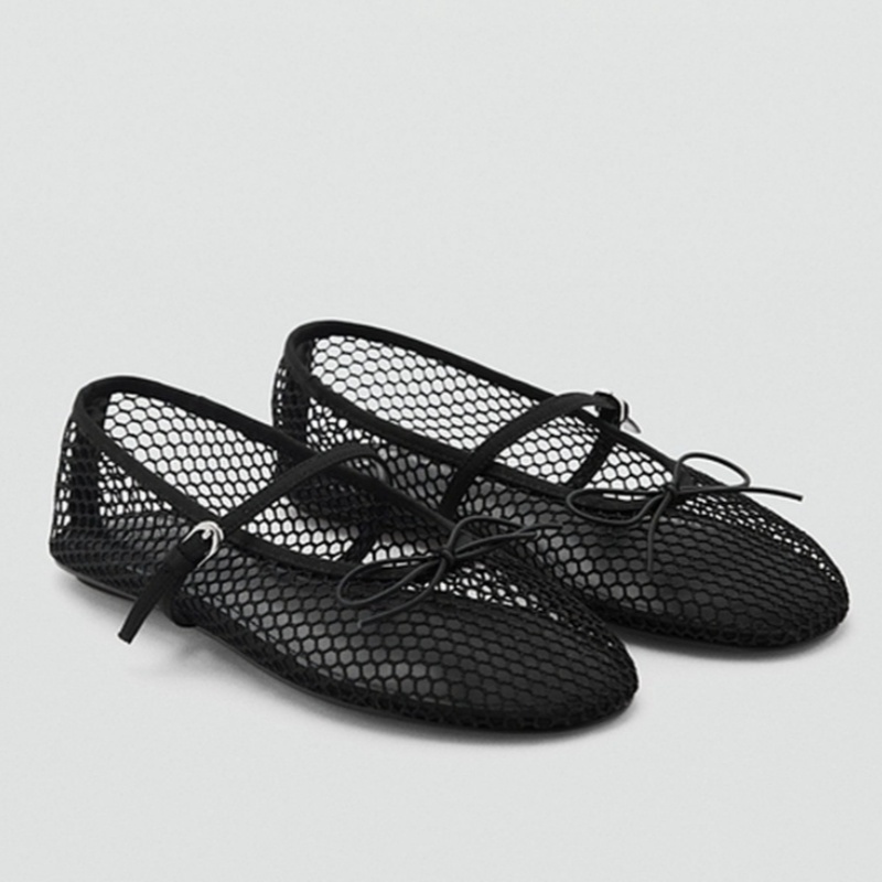 Mesh Summer Ballet Flats Shoes - Women Shoes Size 7 ulasan dan harga