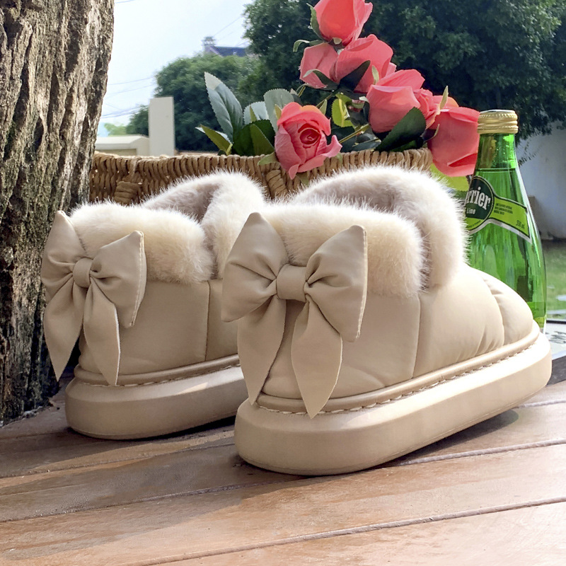 2025 New Winter Plush Slippers - Women Shoes Winter ulasan dan harga