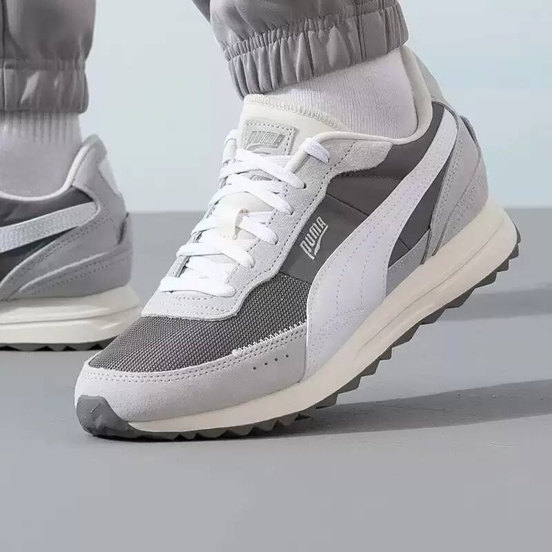 PUMA Men White Black Low Top S - Women'S Shoes Puma Sneakers ulasan dan harga