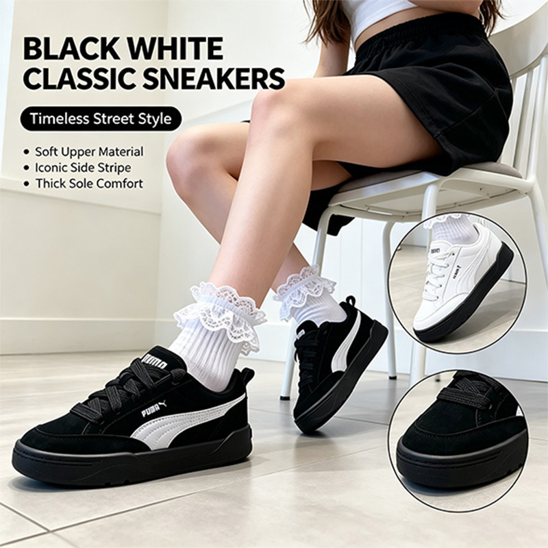 Men Puma 401606-15 Black White - Women'S Shoes Puma Sneakers ulasan dan harga