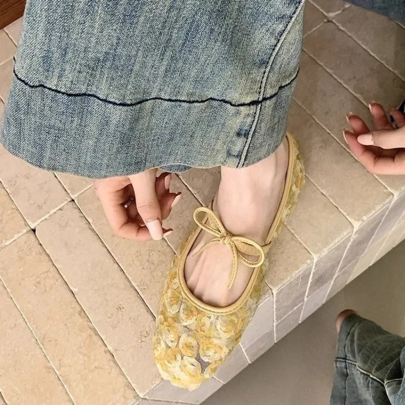 Gentle New Chinese Rose Mesh M - Women Shoes Heels ulasan dan harga