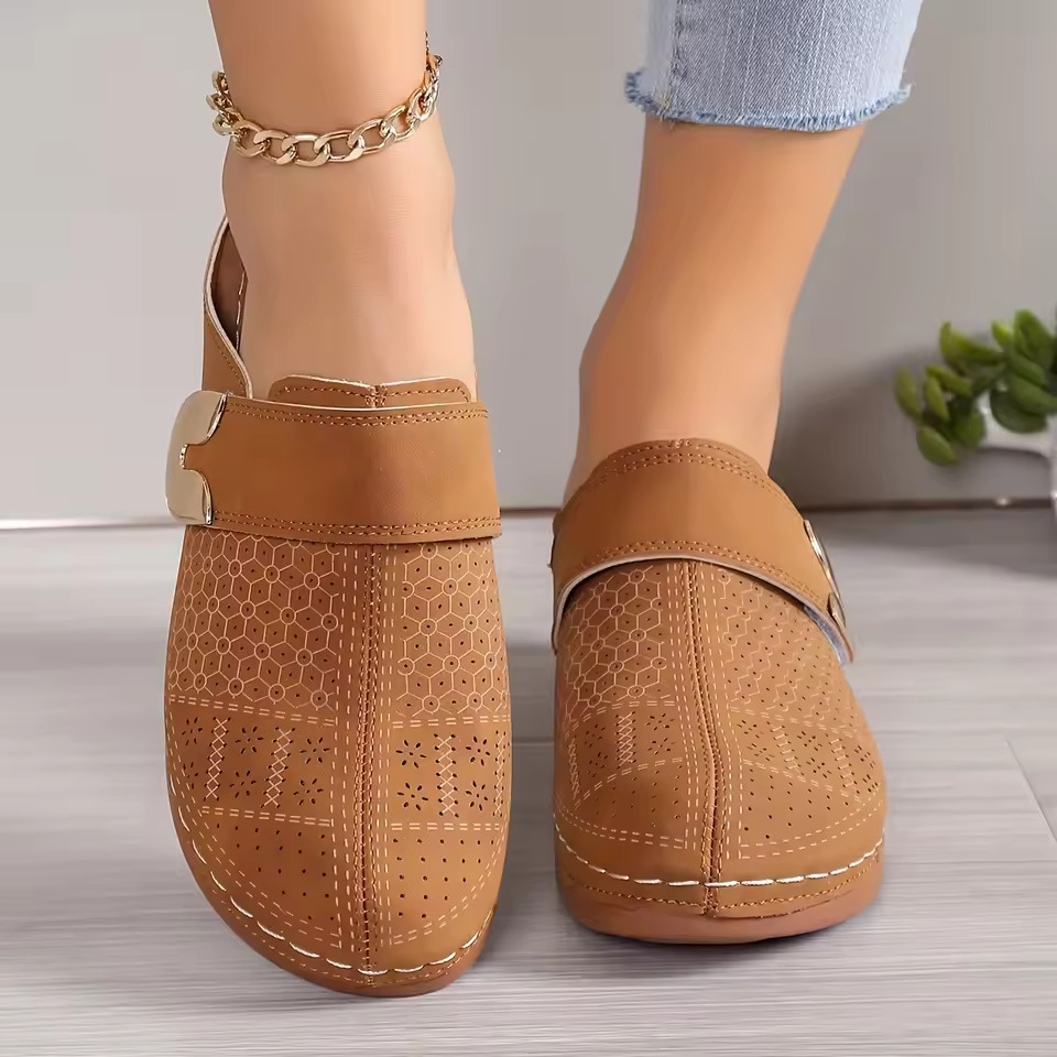 Women's Comfort Mules Slip On  - Slip On Mule Flat ulasan dan harga