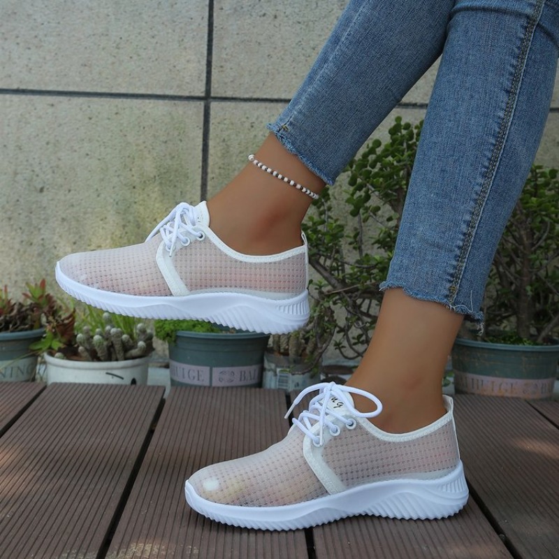 Women's Sneakers Round Toe Lac - Women Shoes Sale ulasan dan harga