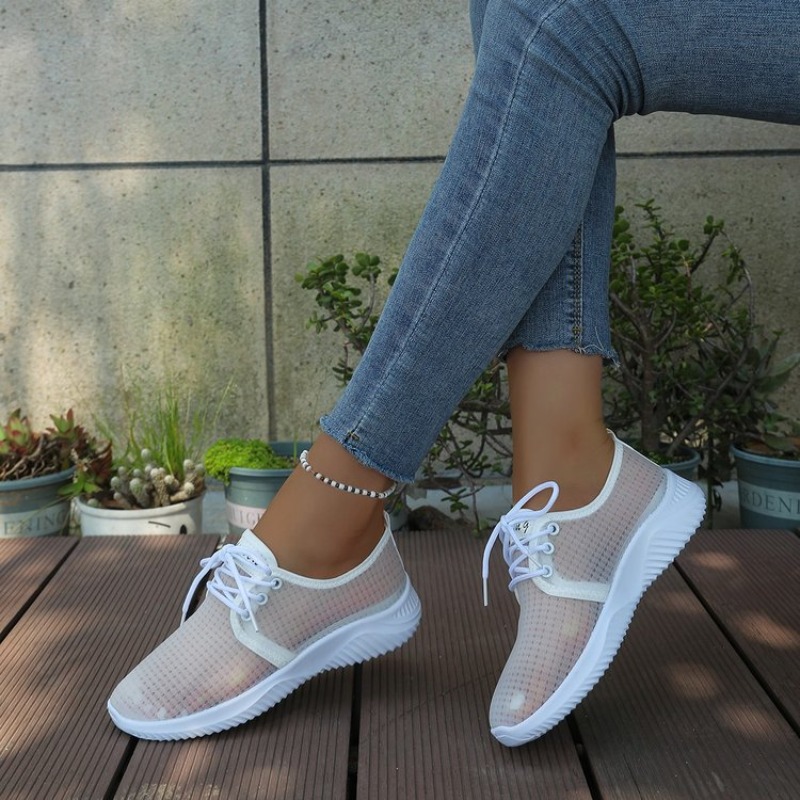 Women's Sneakers Round Toe Lac - Women Shoes Sale ulasan dan harga