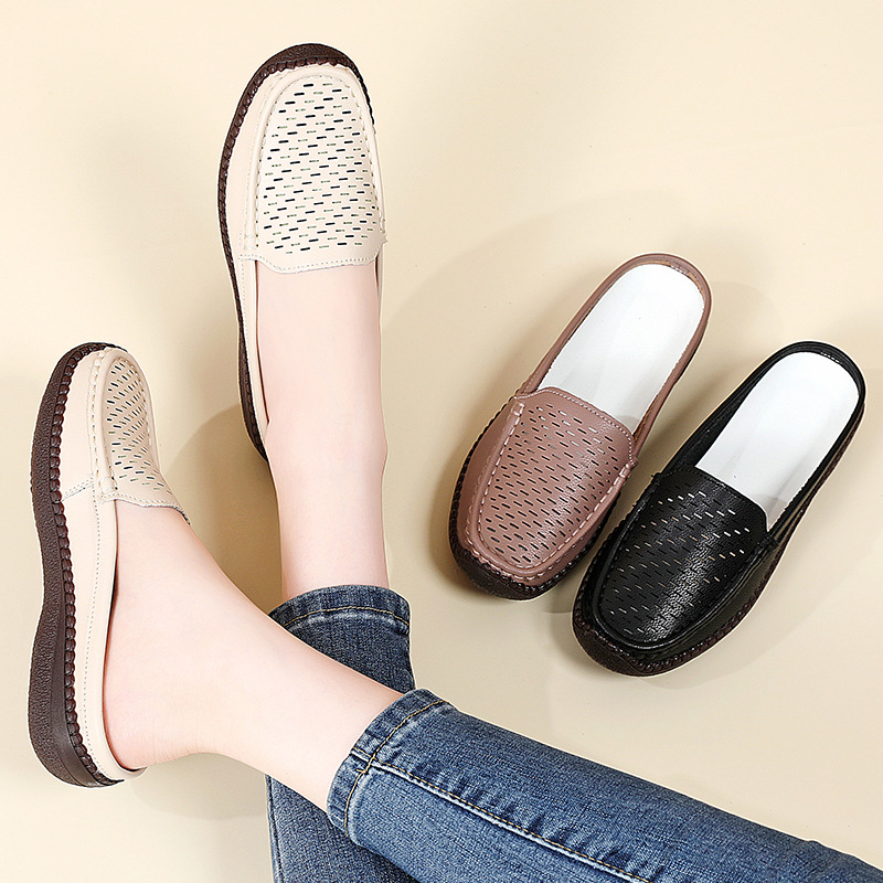 Plus Size 36-43 Spring Summer  - Slip On Mule Flat ulasan dan harga