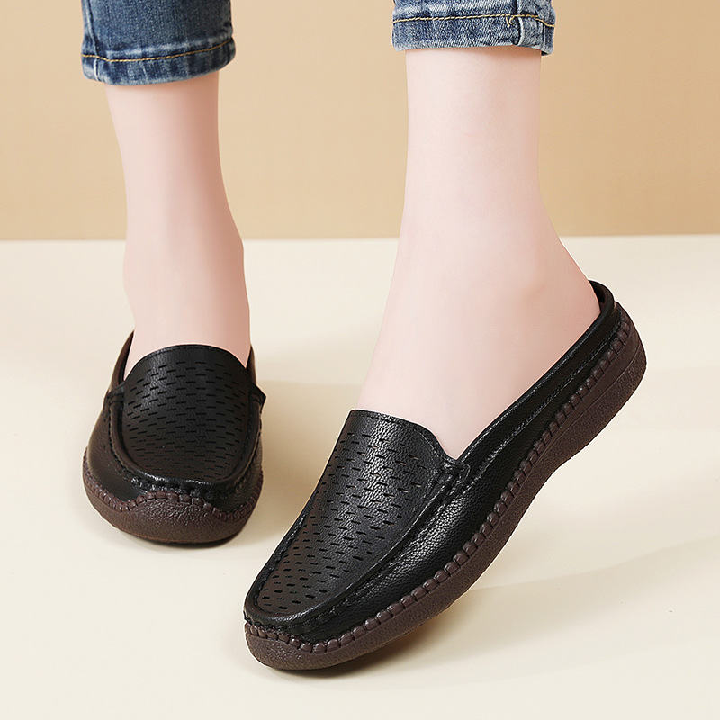 Plus Size 36-43 Spring Summer  - Slip On Mule Flat ulasan dan harga