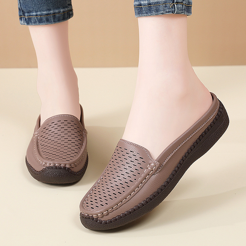 Plus Size 36-43 Spring Summer  - Slip On Mule Flat ulasan dan harga