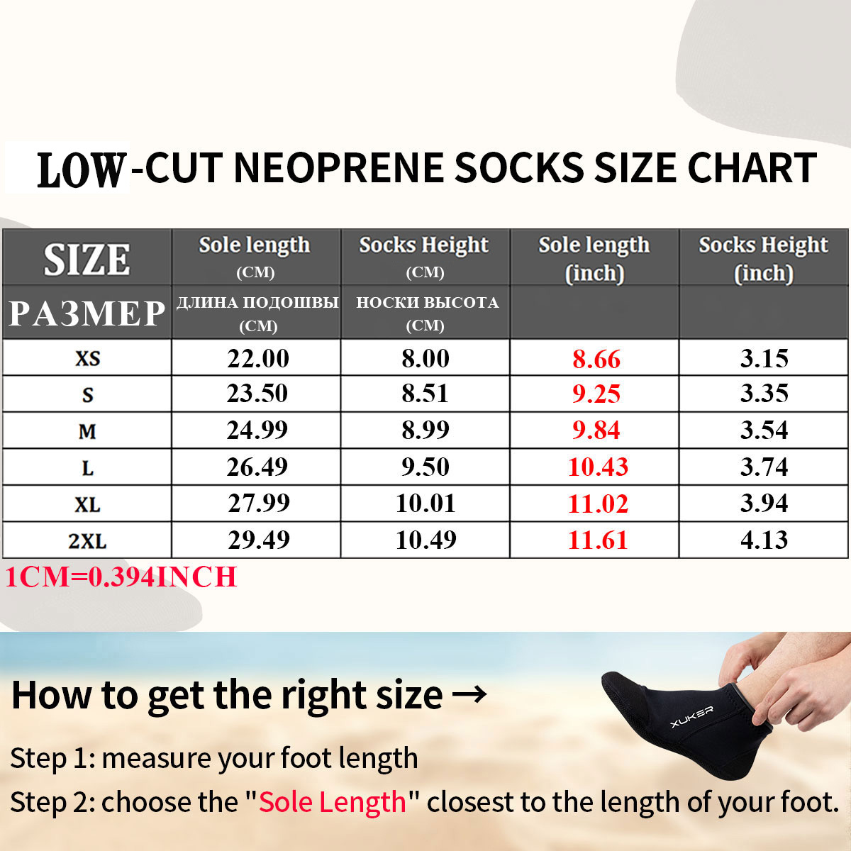 3mm Neoprene Diving Socks Beac - Women'S Shoes Neuropathy ulasan dan harga
