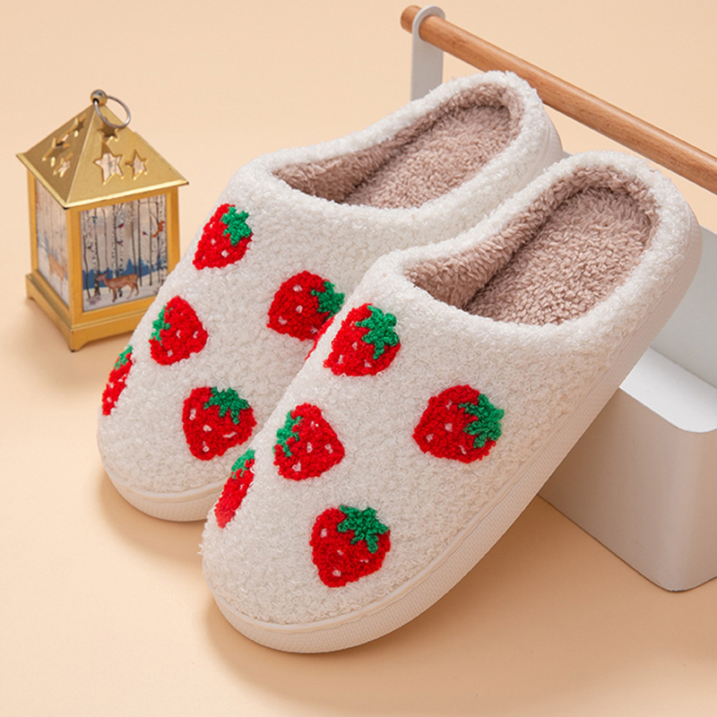 Strawberry Women's Slippers Ho - Women Shoes Winter ulasan dan harga