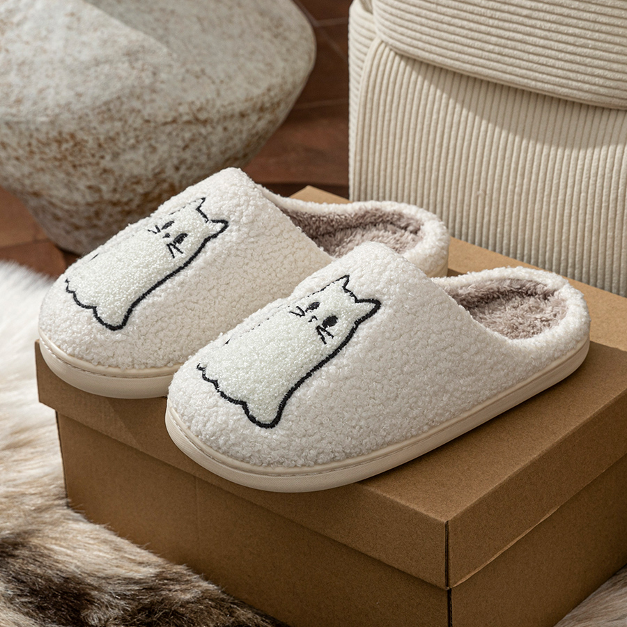 Fashion Cute Line Cat Exquisit - Women Shoes Winter ulasan dan harga