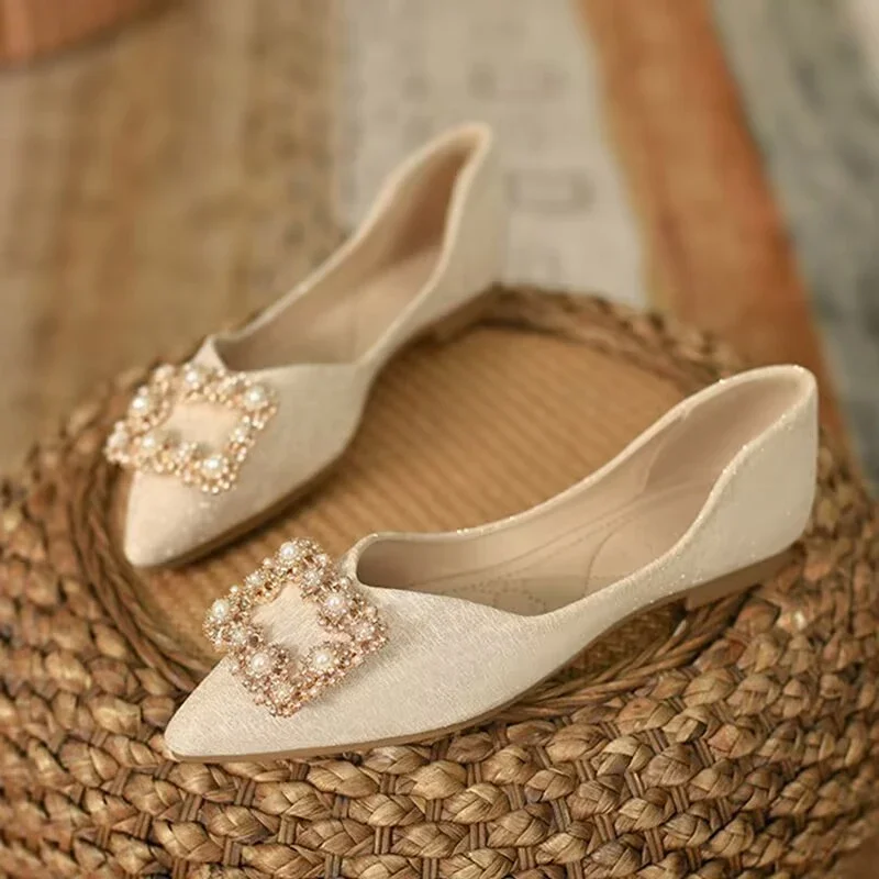 Ladies Footwear Champagne Squa - Women Shoes Quick Delivery ulasan dan harga