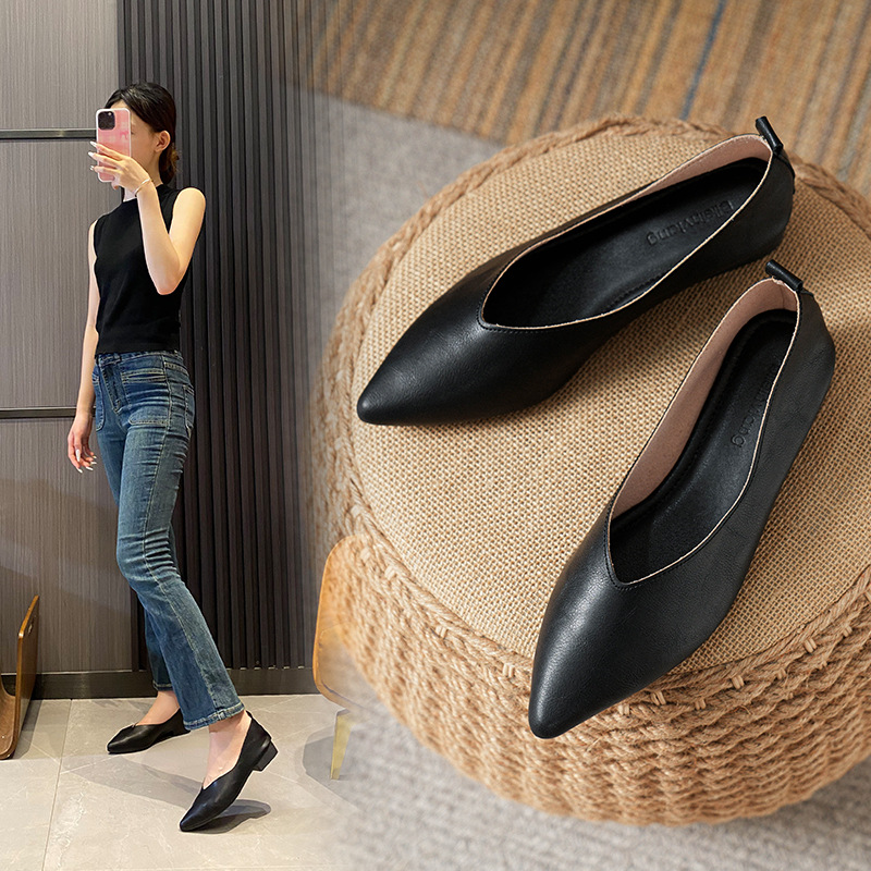 Spring and Autumn Fashion New  - Women'S Shoes For Work ulasan dan harga
