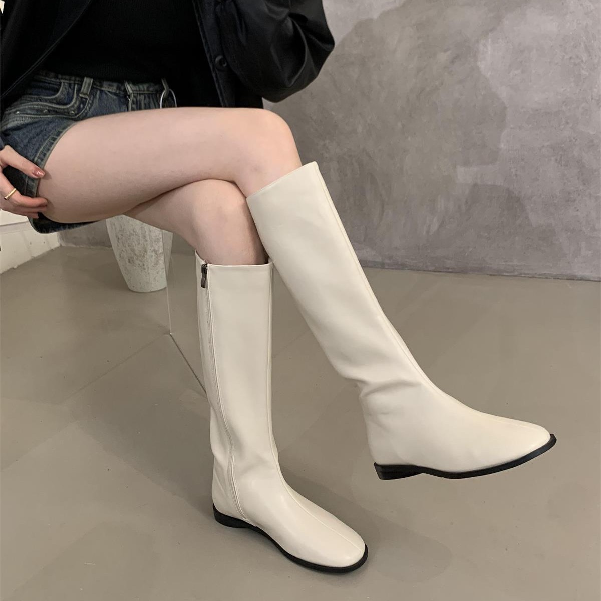 Long boots women's shoes 2026  - Sock Boot Women ulasan dan harga
